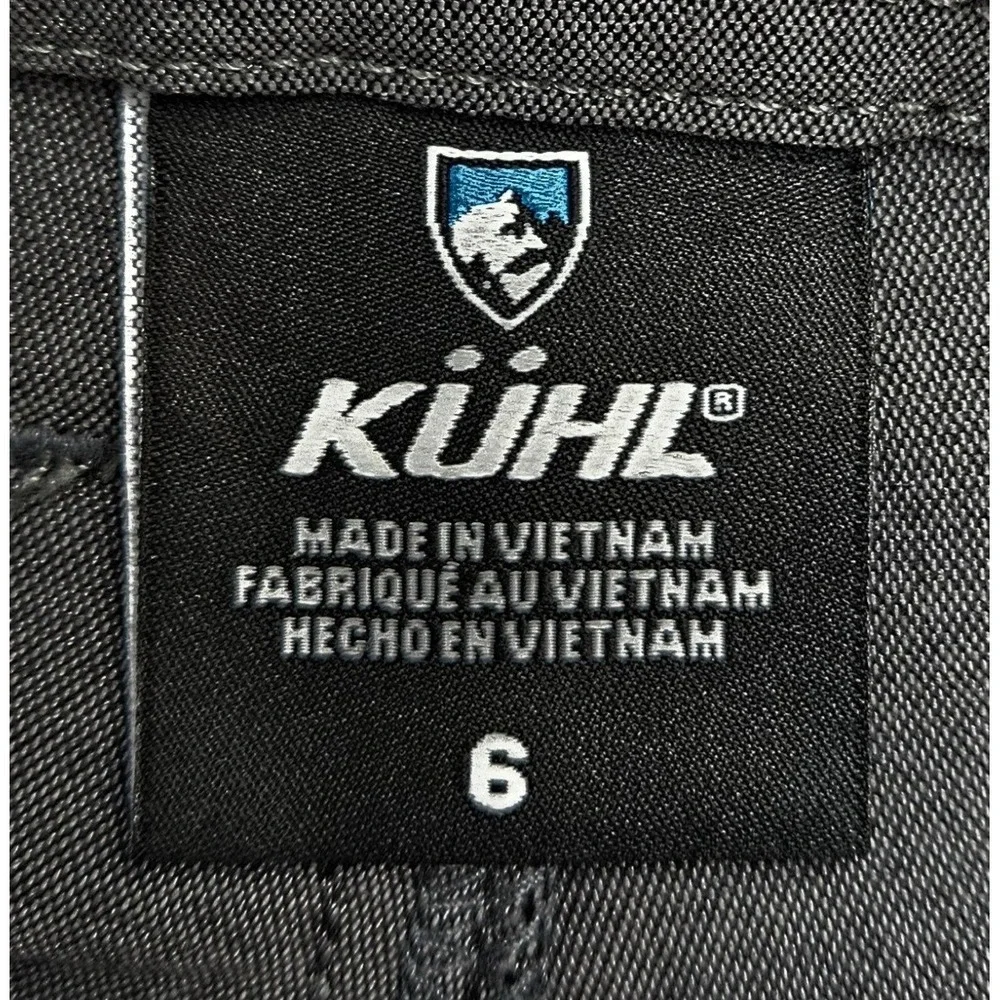 Kuhl Shorts Women's Size 6 Gray Shorts 5.5" Inseam Hiking Outdoor Lightweight - Picture 5 of 7